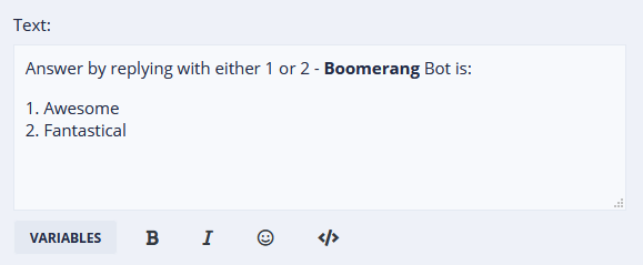 Text field