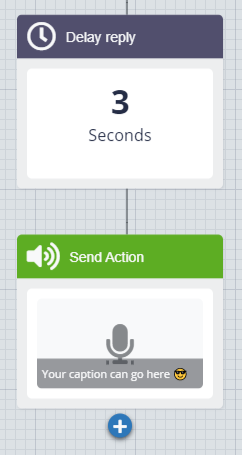 Audio block in editor